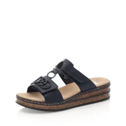 Rieker Women's 62936-14 GURGAON/WILDBUK Slide Sandal