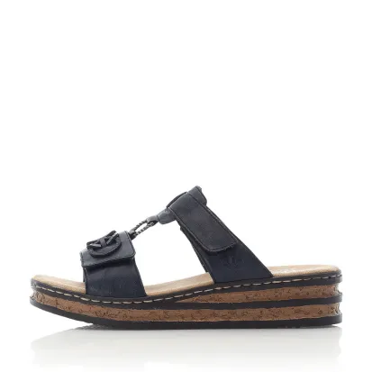 Rieker Women's 62936-14 GURGAON/WILDBUK Slide Sandal