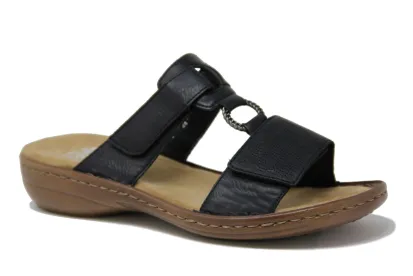Rieker women's adjustable slide sandal 60885-00