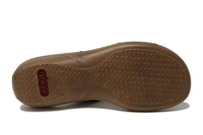 Rieker women's adjustable slide sandal 60885-00