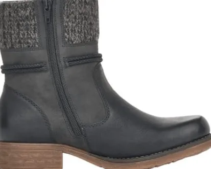 Rieker Women's Knit Cuff Winter Boot 79866