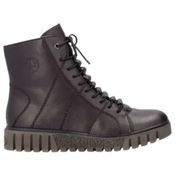 Rieker Y3421-35 Women's Deep Red Ankle Boot