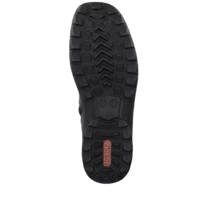Rieker Z7055-00 Women's Double Zip Winter Boot