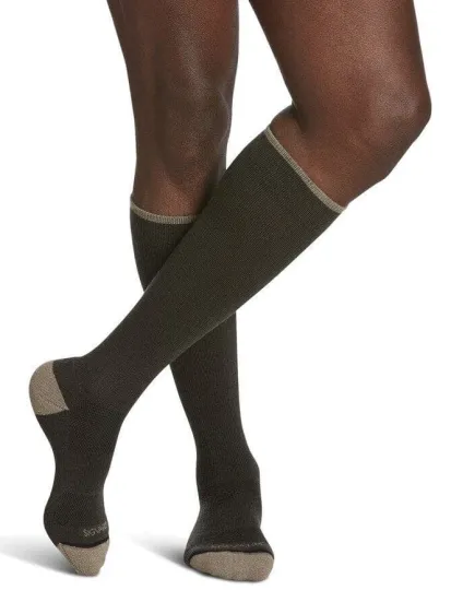 Sigvaris Merino Outdoor Socks - Olive