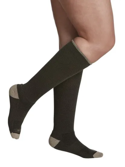 Sigvaris Merino Outdoor Socks - Olive