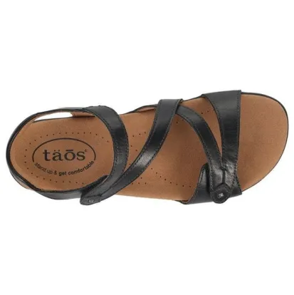 Taos Big Time Black Women's Sandal