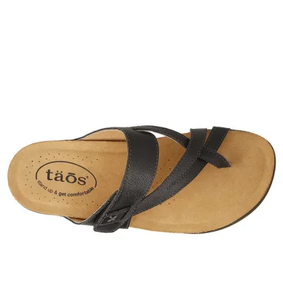 Taos Perfect Black Women's Sandal