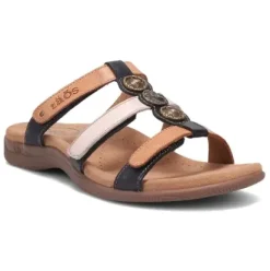 Taos Prize 4 Tan Multi Women's Slide Sandal