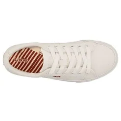 Taos Women's Plim Soul White Sneakers - Canadian Footwear
