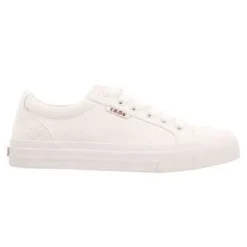 Taos Women's Plim Soul White Sneakers - Canadian Footwear