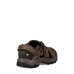 Teva Men's Omnium 2 Leather Closed Toe Hybrid shoe Turkish Coffee