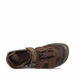 Teva Men's Omnium 2 Leather Closed Toe Hybrid shoe Turkish Coffee