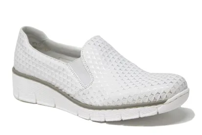 The Women's 53766-81 Weiss slip on shoe by Rieker | Canadian Footwear