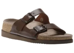 The women's HELDA PLUS WIDE width adjustable slide sandal by Mephisto