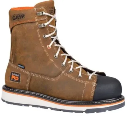 Timberland Pro Men's Gridworks Waterproof 8-Inch Safety Boot