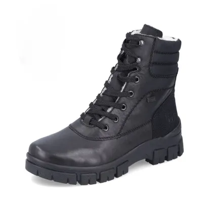 Women's Winter Ankle Boots by Rieker Z1042-00 | Canadian Footwear